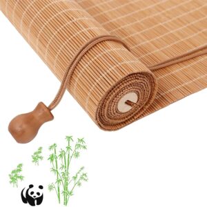 Store Bambou Occultant B+ Carbonisé - Sur Mesure