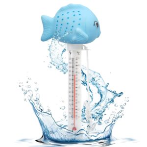 Thermomètre piscine poisson incassable Crunier