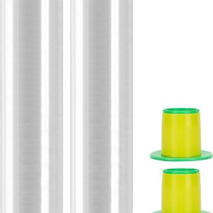 2 Rouleaux Film Étirable 400mm x 250m – Déménagement & Emballage