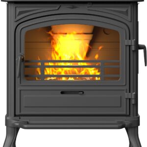 Poêle à bois EOS S13 ECO 10kW - Fonte noire premium
