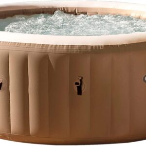 Intex Pure Spa Sahara 6 places gonflable beige