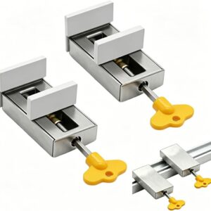 Lot de 2 verrous de fenêtre SureFly – Sécurité anti-chute & anti-intrusion