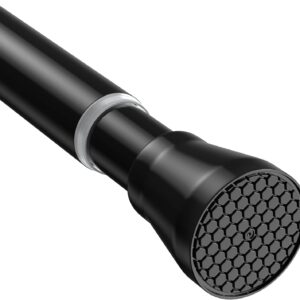 AIZESI Tringle rideau extensible 74,5-163 cm noir