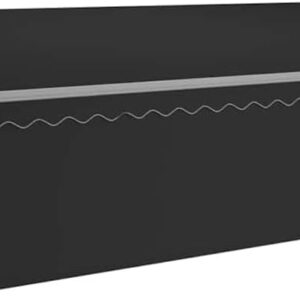 Auvent rétractable manuel 5x3 m Anthracite vidaXL