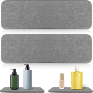 2 Plateau Pierre Absorbante Évier 22x7 cm | Diatomite Séchage Rapide