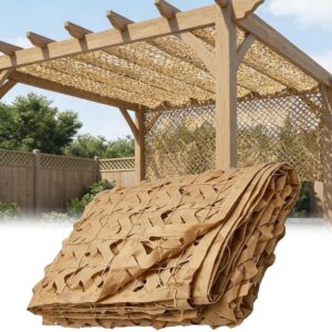 Filet camouflage sable 3x5m - Oxford résistant