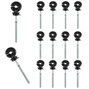 Isolateurs pour clôture électrique 30 pièces M6×145mm