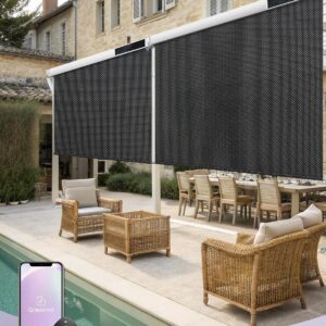 Store solaire électrique Graywind 100x240cm