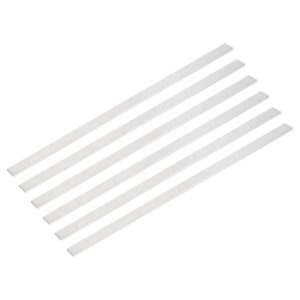 Barre aluminium carrée 6061 12" - Lot de 6 pièces