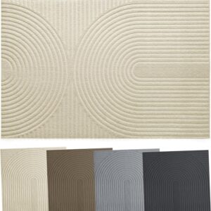 Tapis entrée 60x90 cm - Antidérapant & Absorbant - Beige