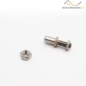 Crapaudine Inox Réglable 12 mm - Empyr - Fabrication FR