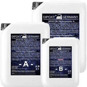 Résine époxy 2K 3kg - DIPOXY-2K-700 qualité supérieure