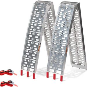 Lot 2 rampes pliables aluminium 680 kg - Lospitch