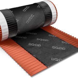 Bande faîtière 5m x 390mm RAL 8004 cuivre ventilée