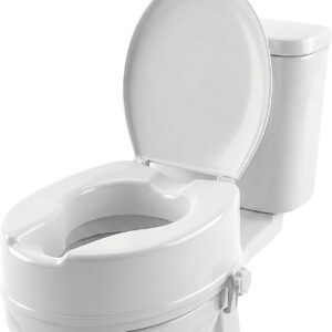 Mobiclinic Rehausseur WC Adulte 14 cm, Blanc