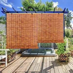 Store extérieur bambou rétro 100x200 à 150x180 cm