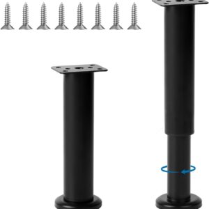 Pieds réglables 18-30 cm pour meubles - 2 pièces
