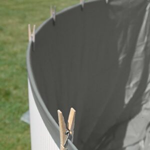 Liner Gris 550x120 cm - Système Overlap - GRE SP5550 GF