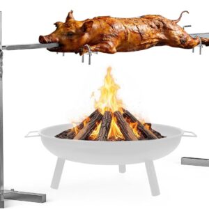 OnlyFire Tournebroche Électrique 60 kg – Rotissoire Pro pour BBQ
