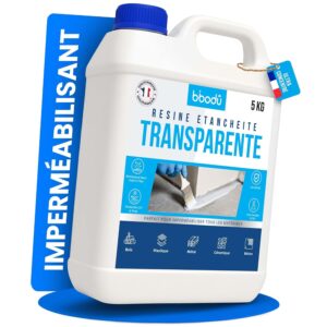Résine étanche 5 KG - Protection transparente BIBODU