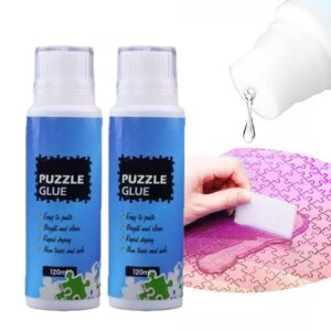 Colle Puzzle 2x120ml - Cutiolly - Sécurisée & Brillant