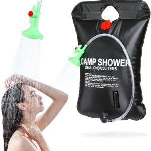 Douche portable camping 20L QIANAI – Douchette rando pliable