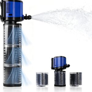 Pompe submersible Tararium 4 en 1 1500 l/h pour aquarium 300-750 L