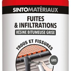 SINTO Spray étanchéité bitume 150ml - Répare fuites et infiltrations