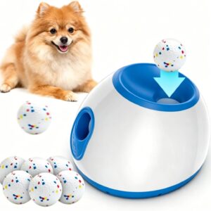 Lanceur automatique balles chien Dyovbze 3 distances