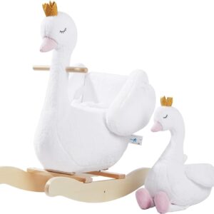 Cheval à bascule bois pour bébé - Labebe
