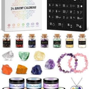 Calendrier Avent 2026 Bougies Chakra & Cristaux Cadeau