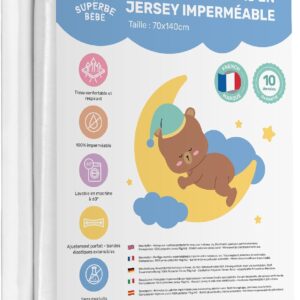 Protège-matelas 70x140 bébé imperméable - Superbe Bébé
