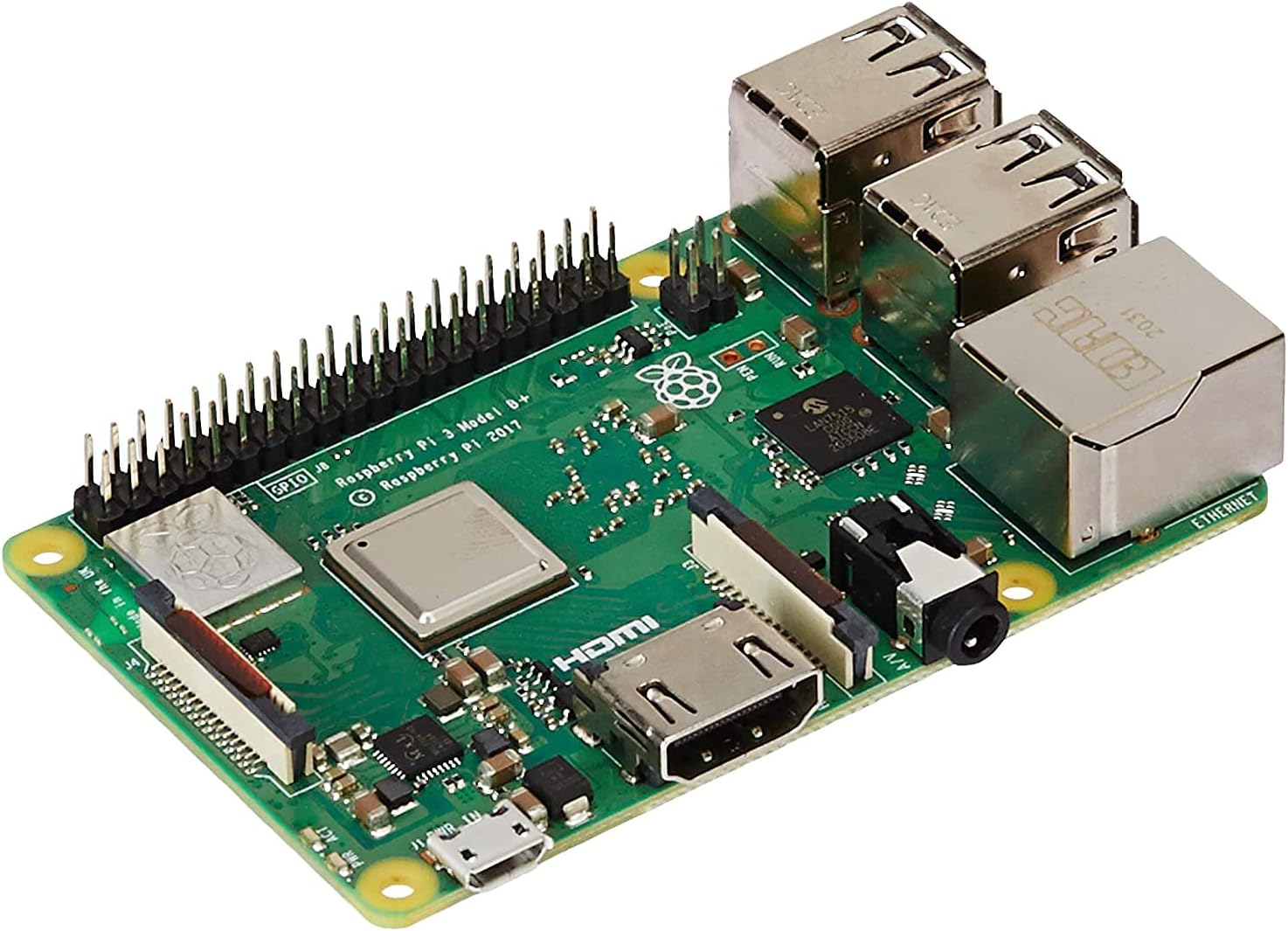 Raspberry Pi 3 B+ 1 Go - WiFi & Bluetooth 4.2