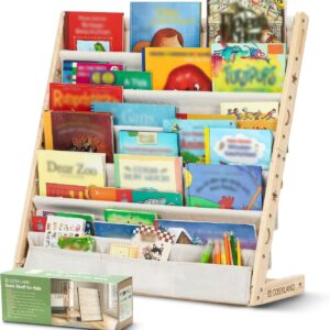Bibliothèque enfant 7 niveaux bois massif COSYLAND (75 cm)