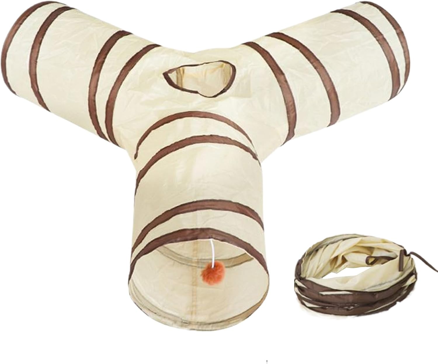 Tunnel 3 voies pour chat - Jouet interactif Renchey