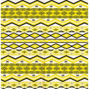 Noren Japonais Jaune - Rideau Déco 70x90 cm