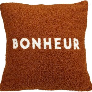 Housse de coussin Bouclette Bonheur 40x40 cm - Ostaria