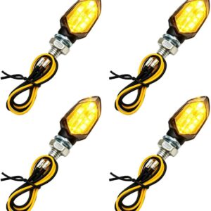 Clignotants LED Moto 4 Pièces - Solisara