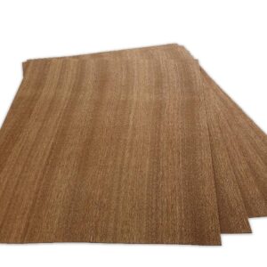 Placage Acajou WoodPress® - Lot de 6 feuilles A4