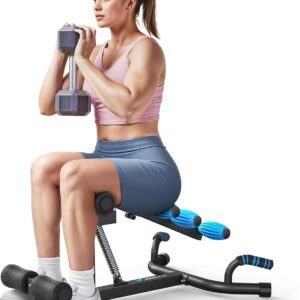 MERACH Squat Machine – 136 kg, 3 résistances