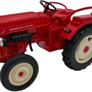 Tracteur Porsche modèle réduit 1:24 rouge - Édition Musée