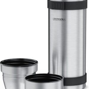 Arendo Gourde Isotherme 1L - Thermos Inox Étanche
