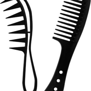 Sularpek Peigne Fibre de Carbone Anti-Casse 2 Pièces