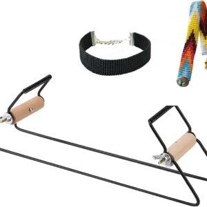 HERCHR Métier à tisser perles métal - Kit DIY bijoux