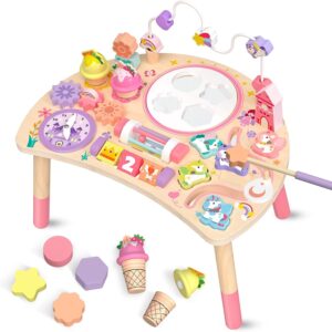 Table Montessori Licorne 10 en 1 dès 1 an