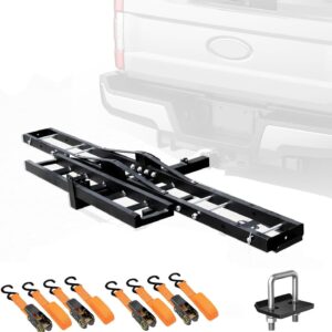 Porte-moto attelage 226 kg avec rampe, Aoixdsar