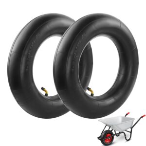 2 chambres à air 4.80/4.00-8 BEASAFY – Roues brouette & trottinette