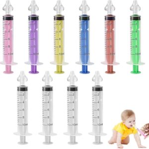 Seringue nasale bébé 10 pièces – Embout silicone doux