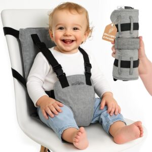Mineto Chaise Nomade Bébé Ultra-Légère Gris