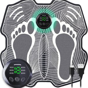 Massager pieds EMS Zhailyn – Tapis électrique 8 modes